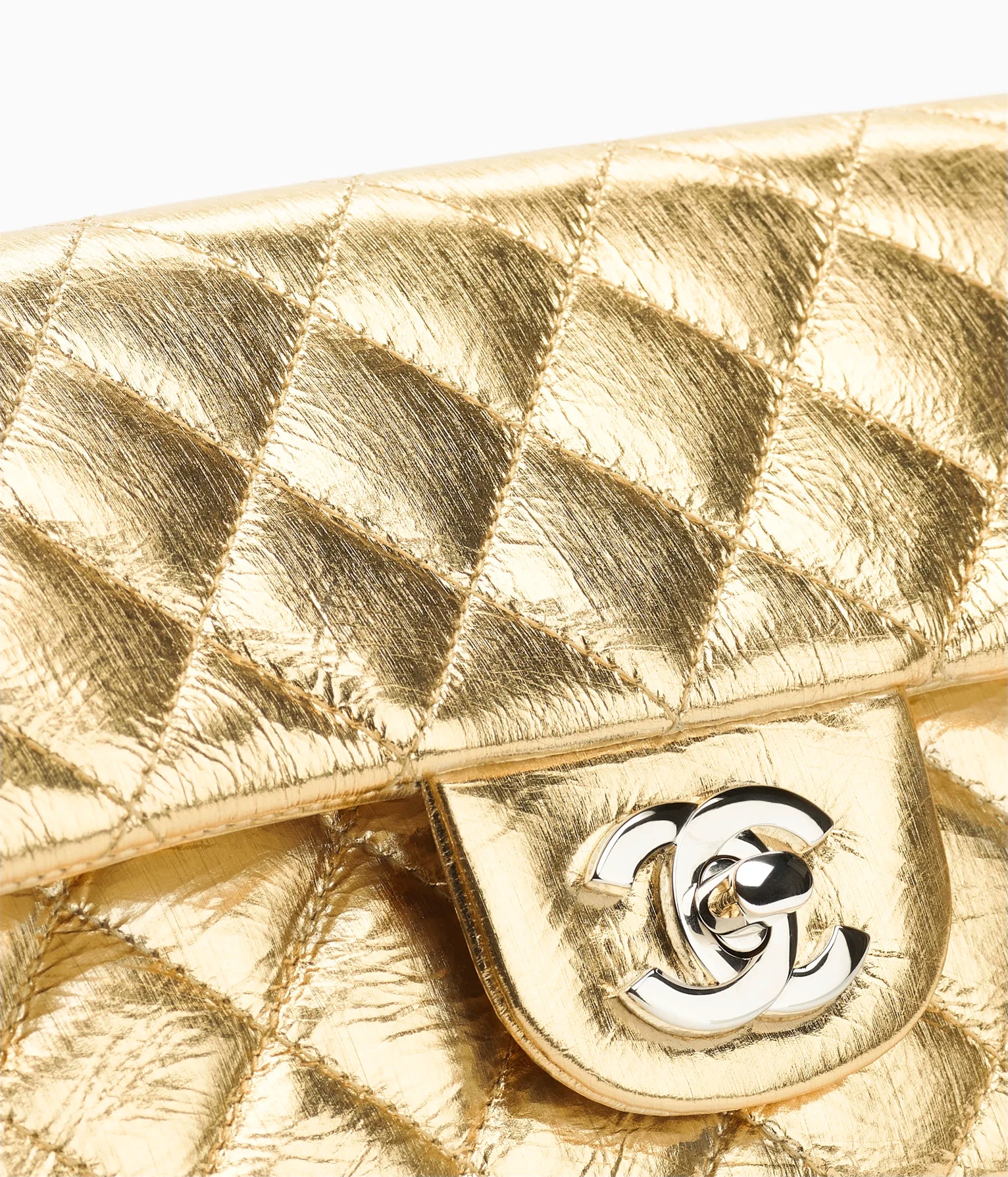 Chanel Mini Classic Flap Bag

Metallic Lambskin Leather