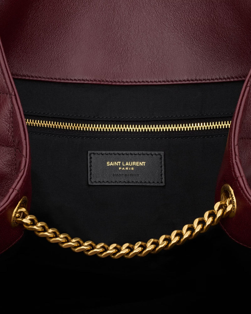 YSL Icare Large In Quilted Nappa