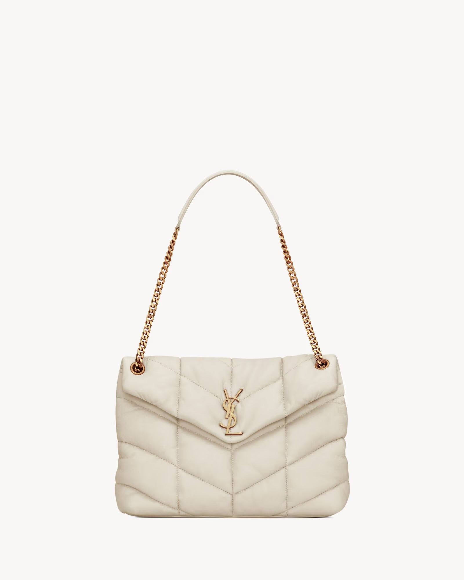 YSL Puffer Médium in Lambskin