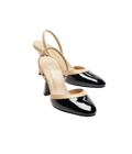 Chanel Cap-Toe Slingbacks

Color: Beige/Black