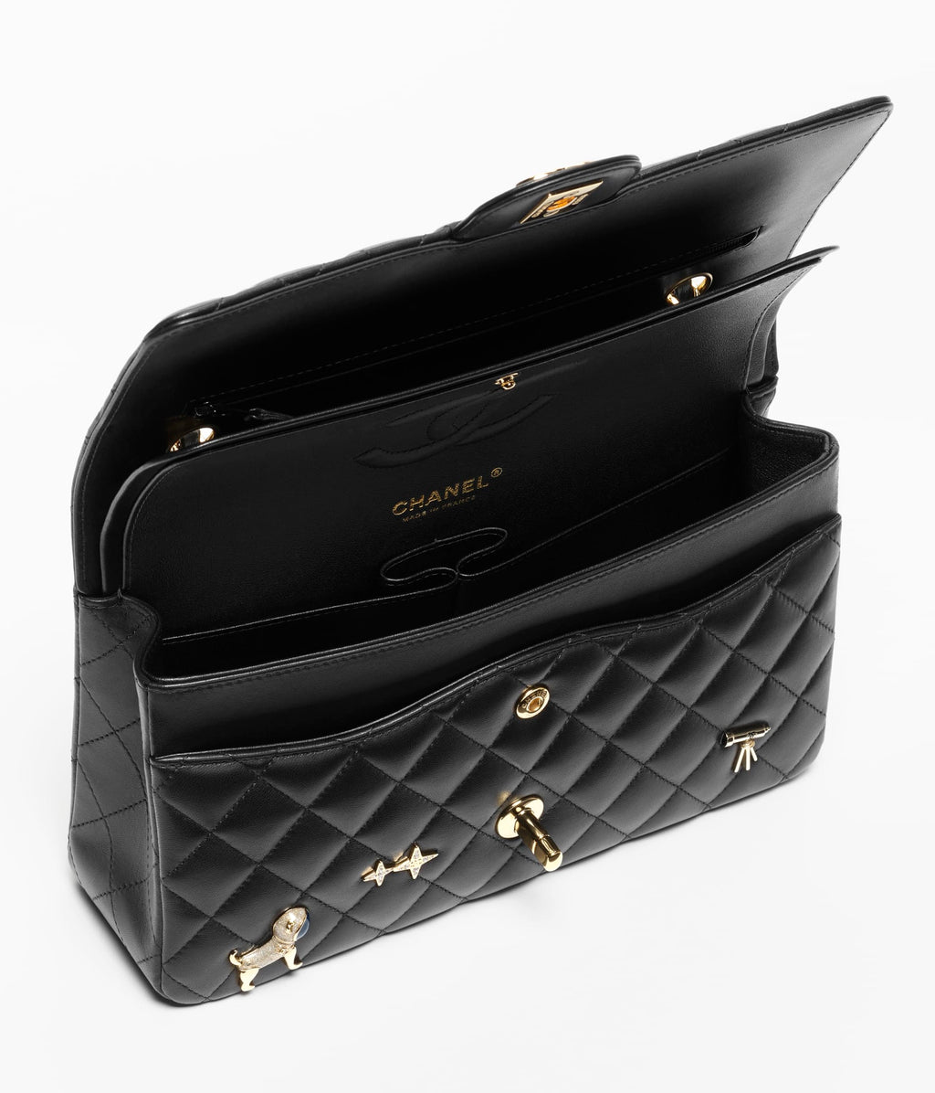 Chanel Classic 11.12 Handbag

Lambskin Leather with Embellishments