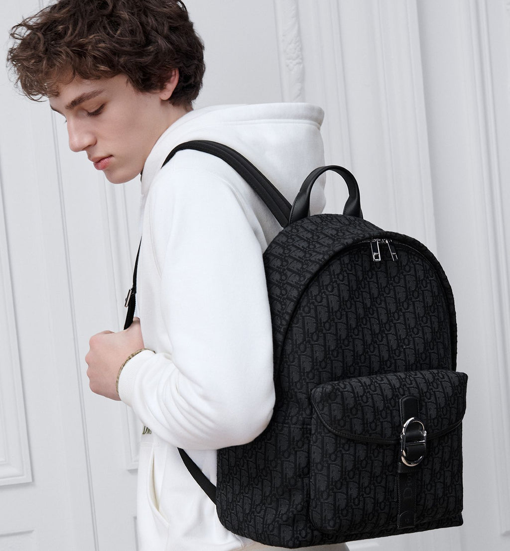 Dior Rider Backpack
Color: Black Dior Oblique