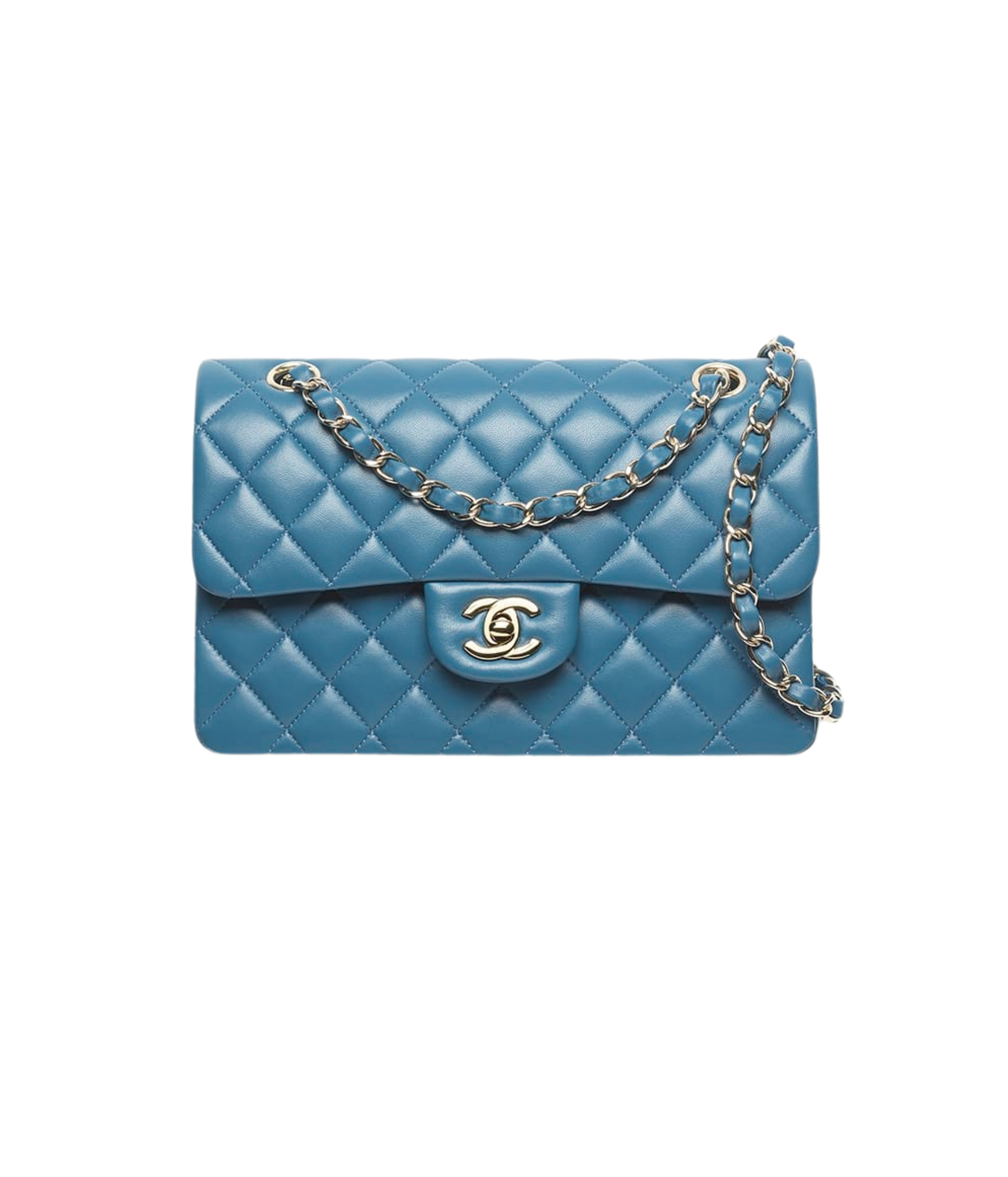 Chanel Small Classic Handbag

Lambskin Leather