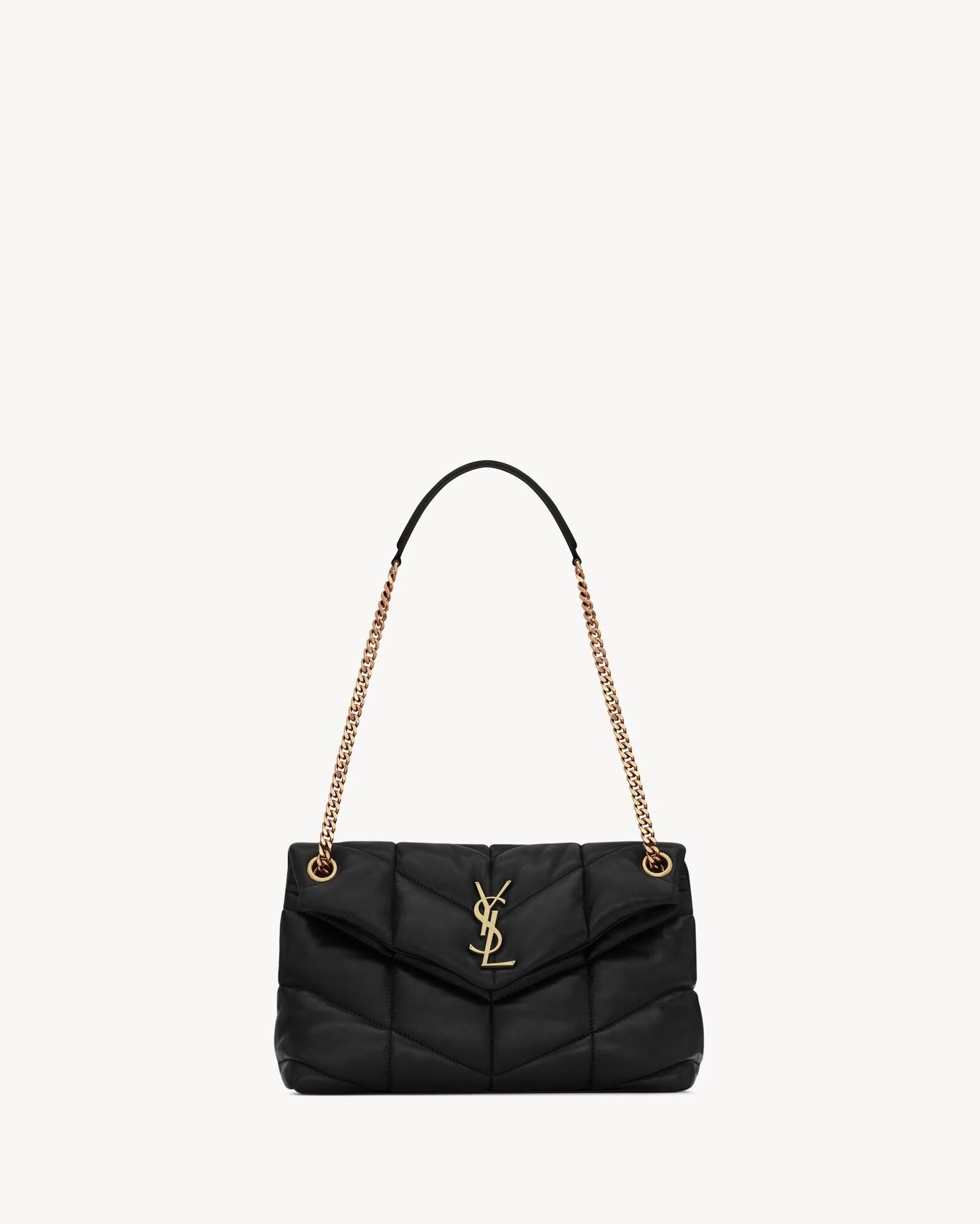 YSL Puffer Small in Lambskin