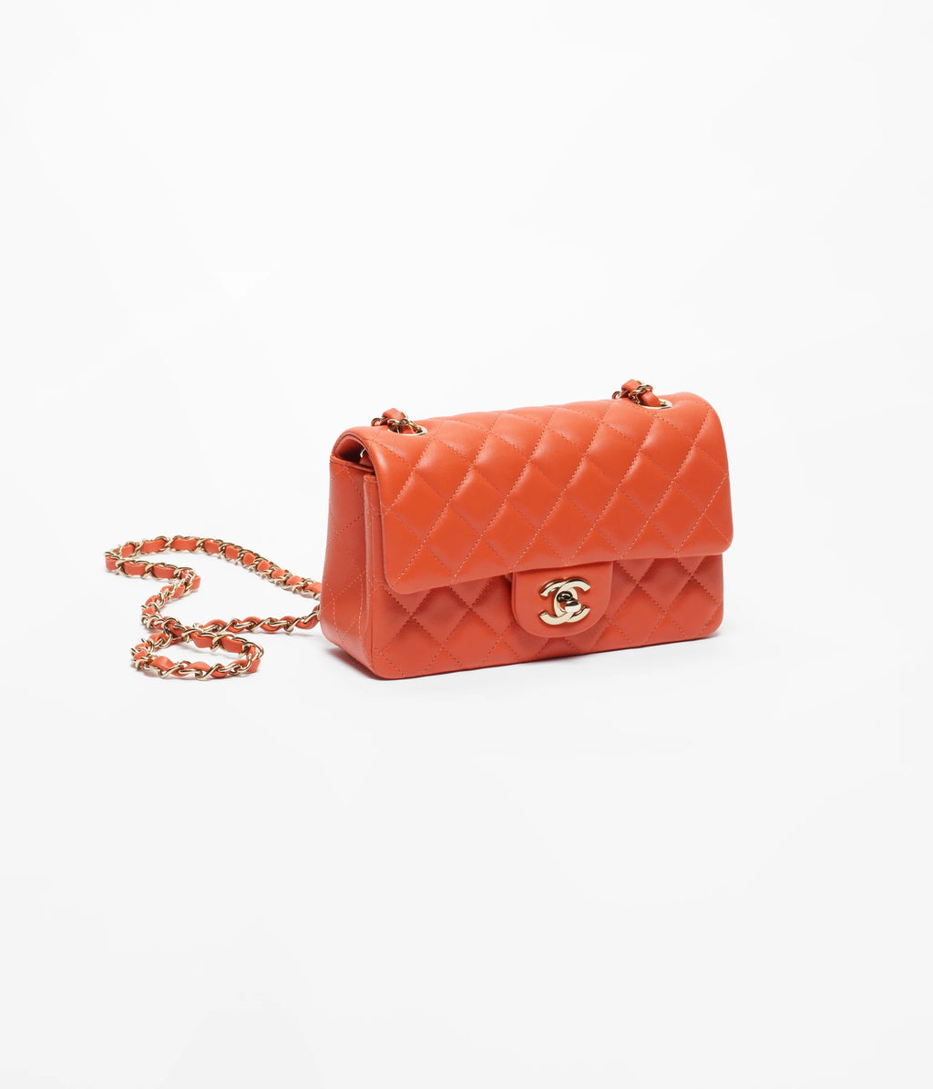 Chanel Mini Classic Flap Bag

Lambskin Leather