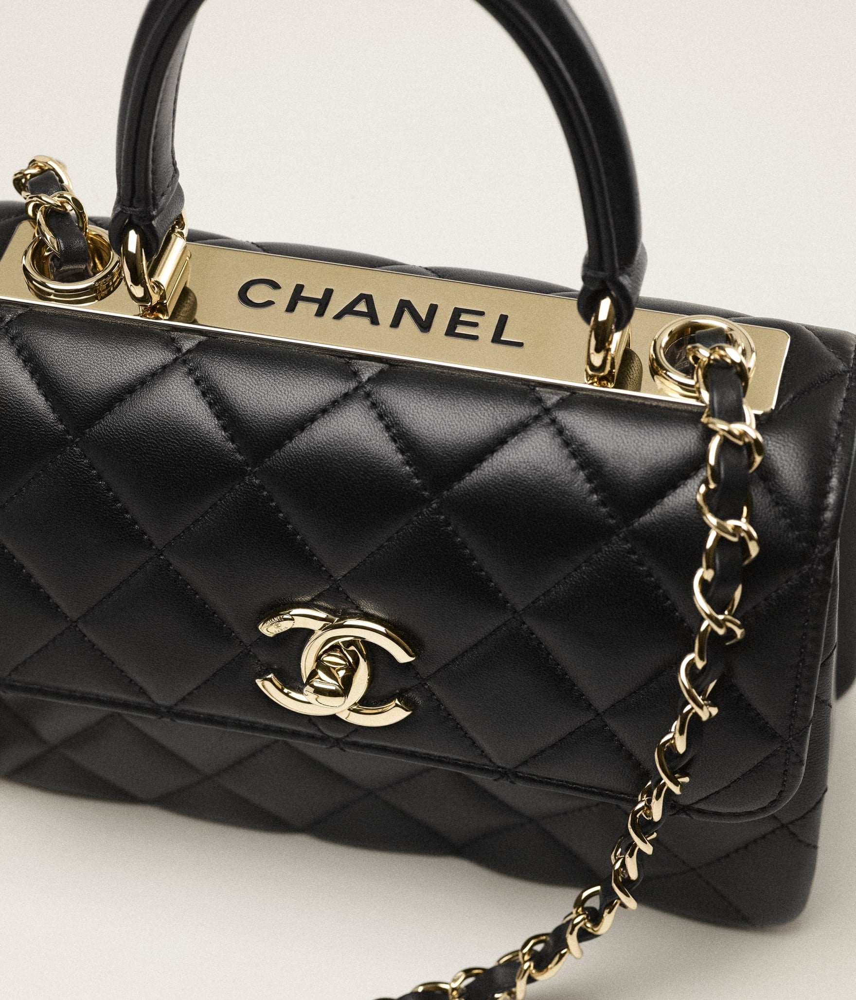 Chanel Mini Kelly Top Handle
Lambskin Leather