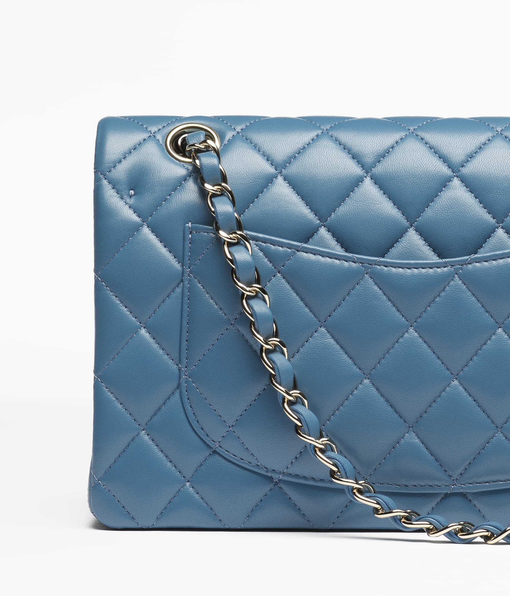 Chanel Small Classic Handbag

Lambskin Leather