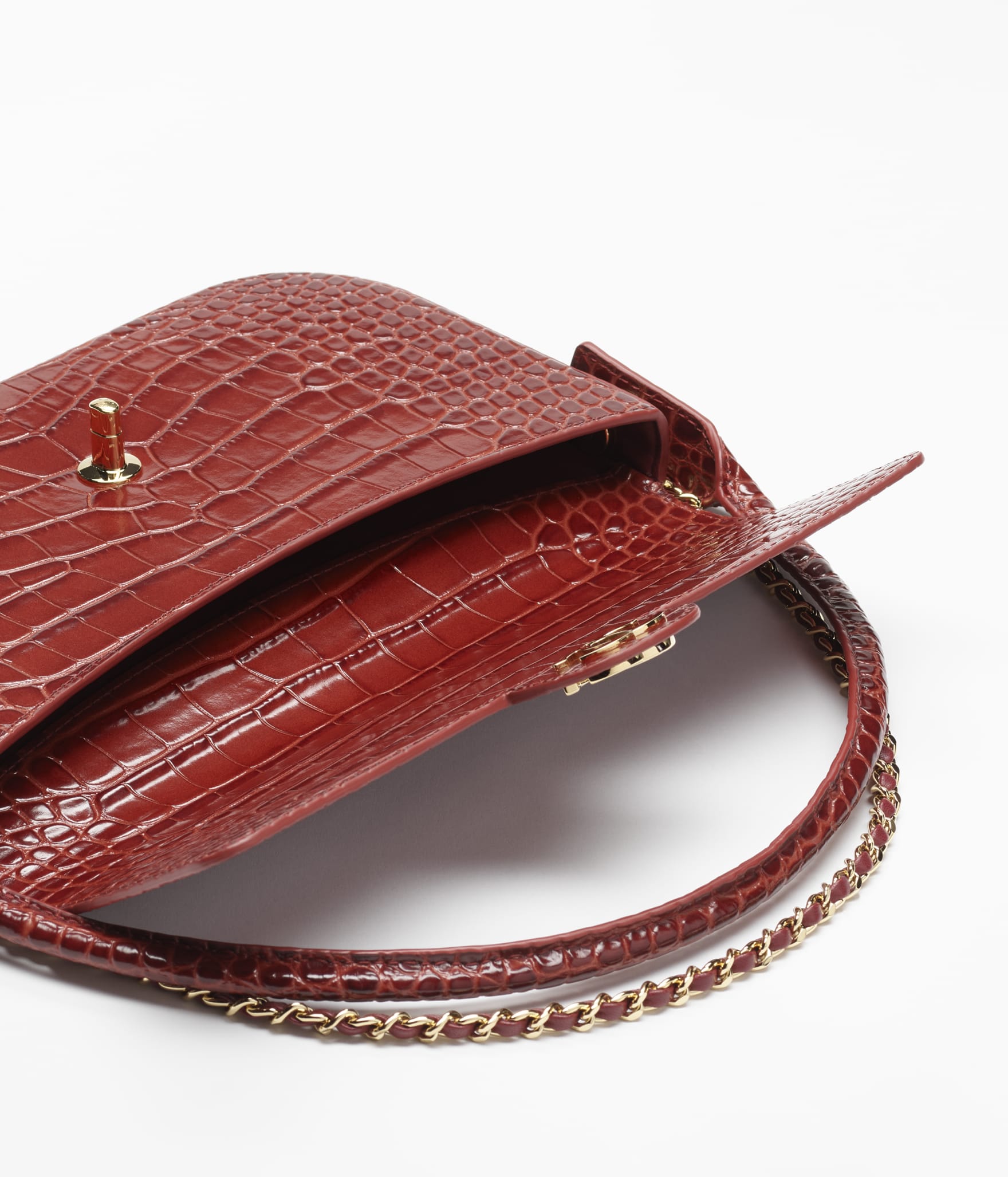 Chanel Kelly Handbag

Crocodile Embossed Calfskin Leather