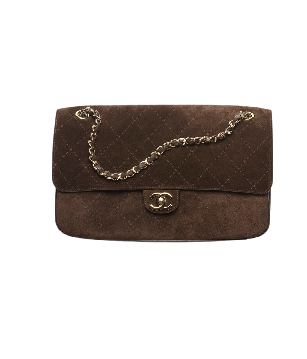 Chanel Classic Flap Maxi

Ante acolchado (Suede) – Marrón