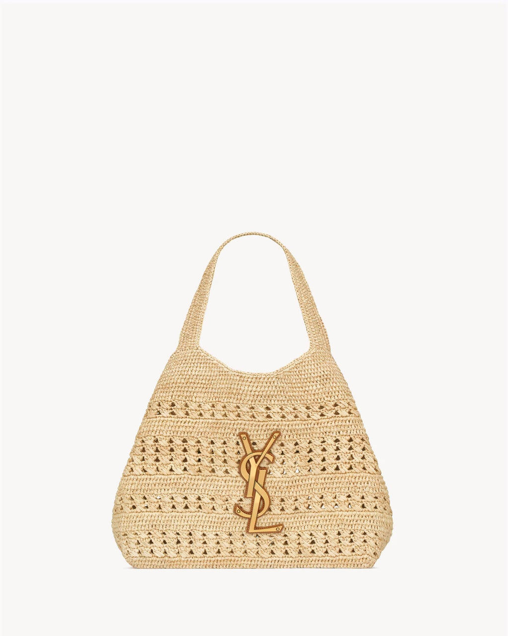 YSL Raffia Tote Medium