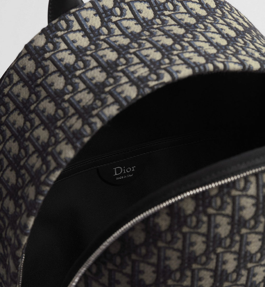 Dior Rider Backpack
Color: Beige/Azul Dior Oblique
