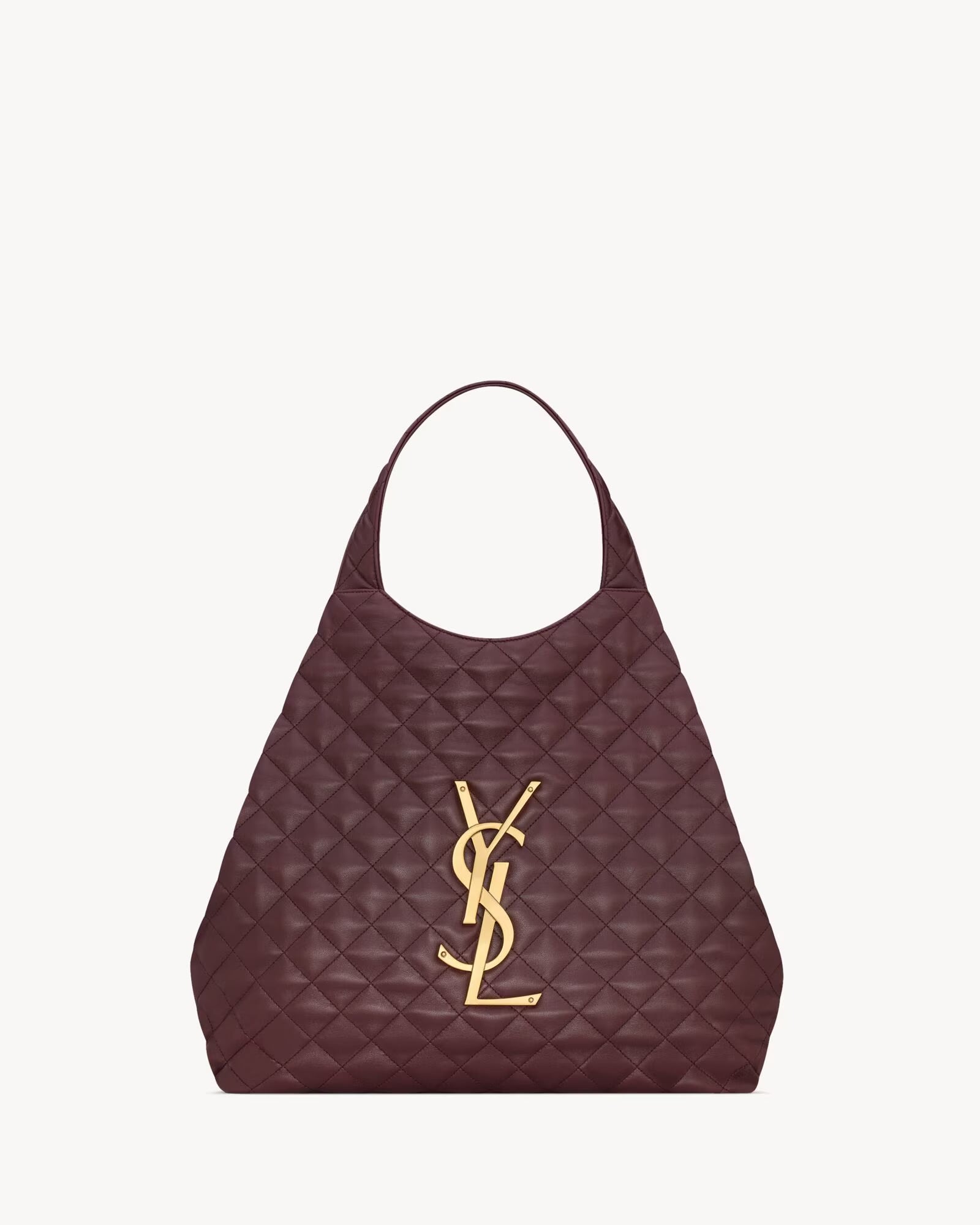 YSL Icare Large In Quilted Nappa