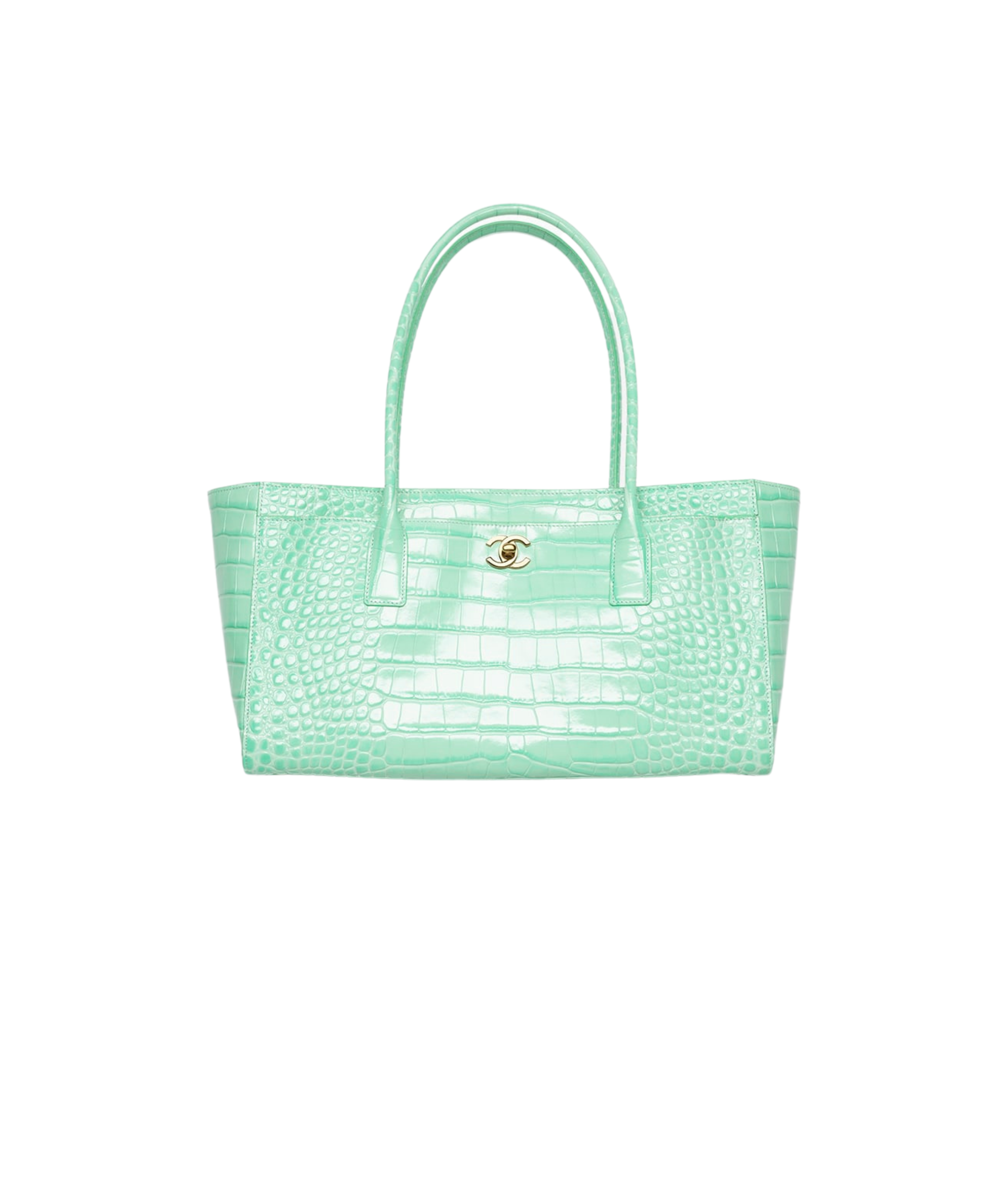 Chanel 25 Large Shopping Bag

Embossed Crocodile-Effect Calfskin