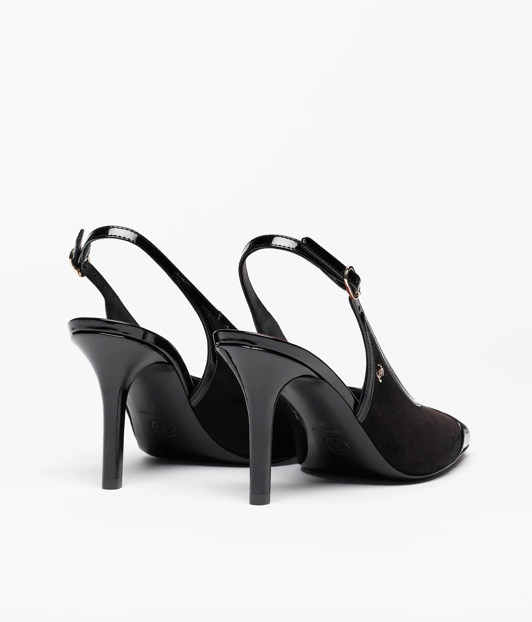 CHANEL Slingback Pumps

Color: Black