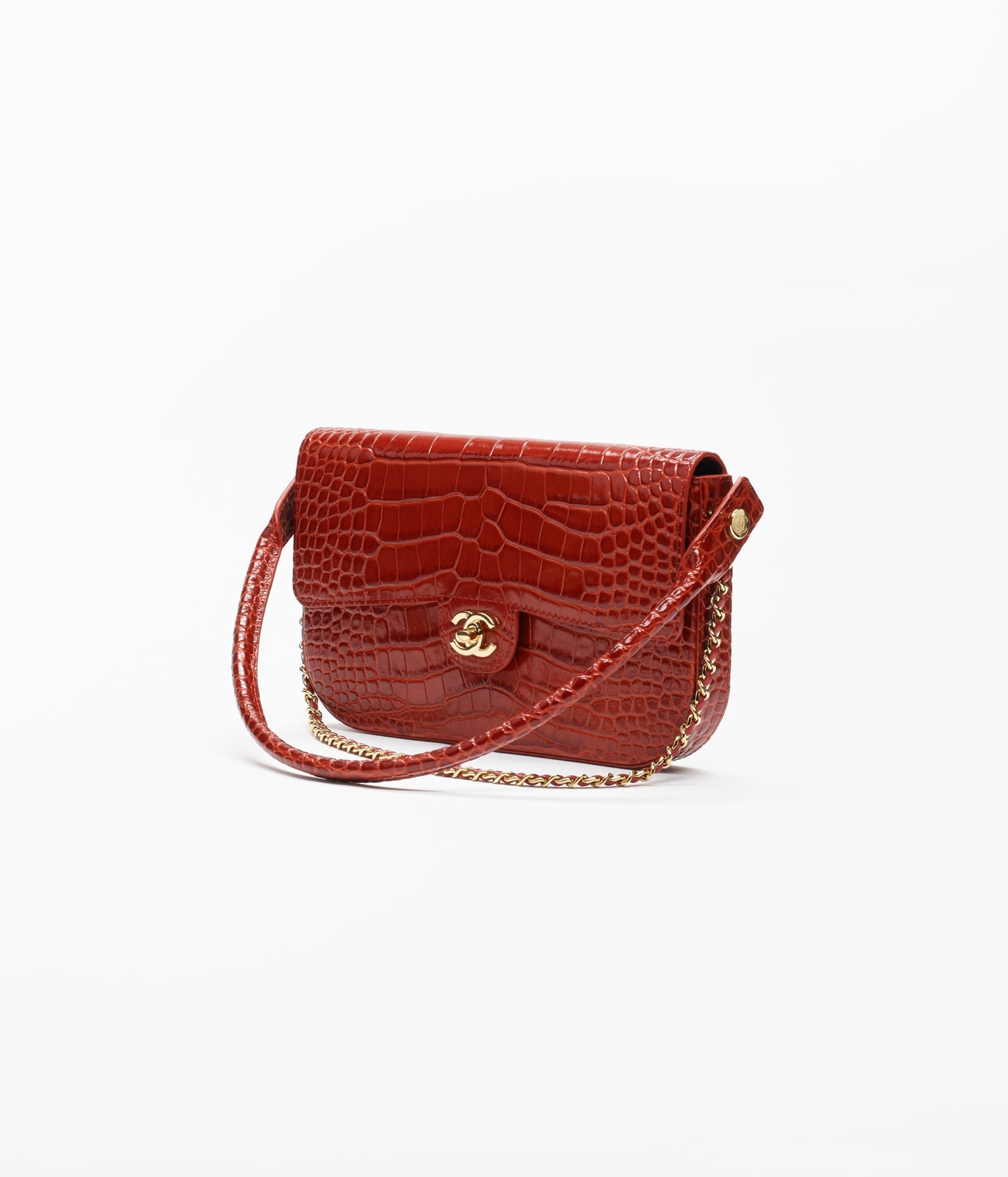 Chanel Kelly Handbag

Crocodile Embossed Calfskin Leather