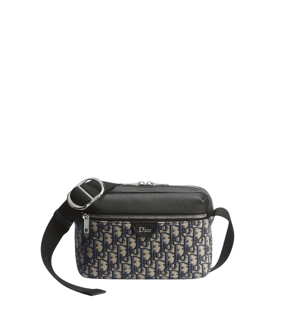 Dior Rider Zipped Messenger
Bag Color: Beige/Azul