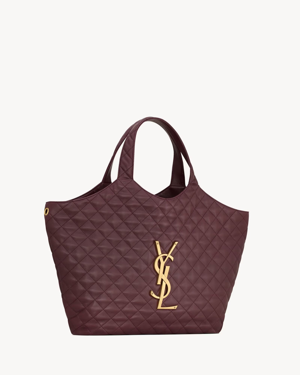YSL Icare Large In Quilted Nappa