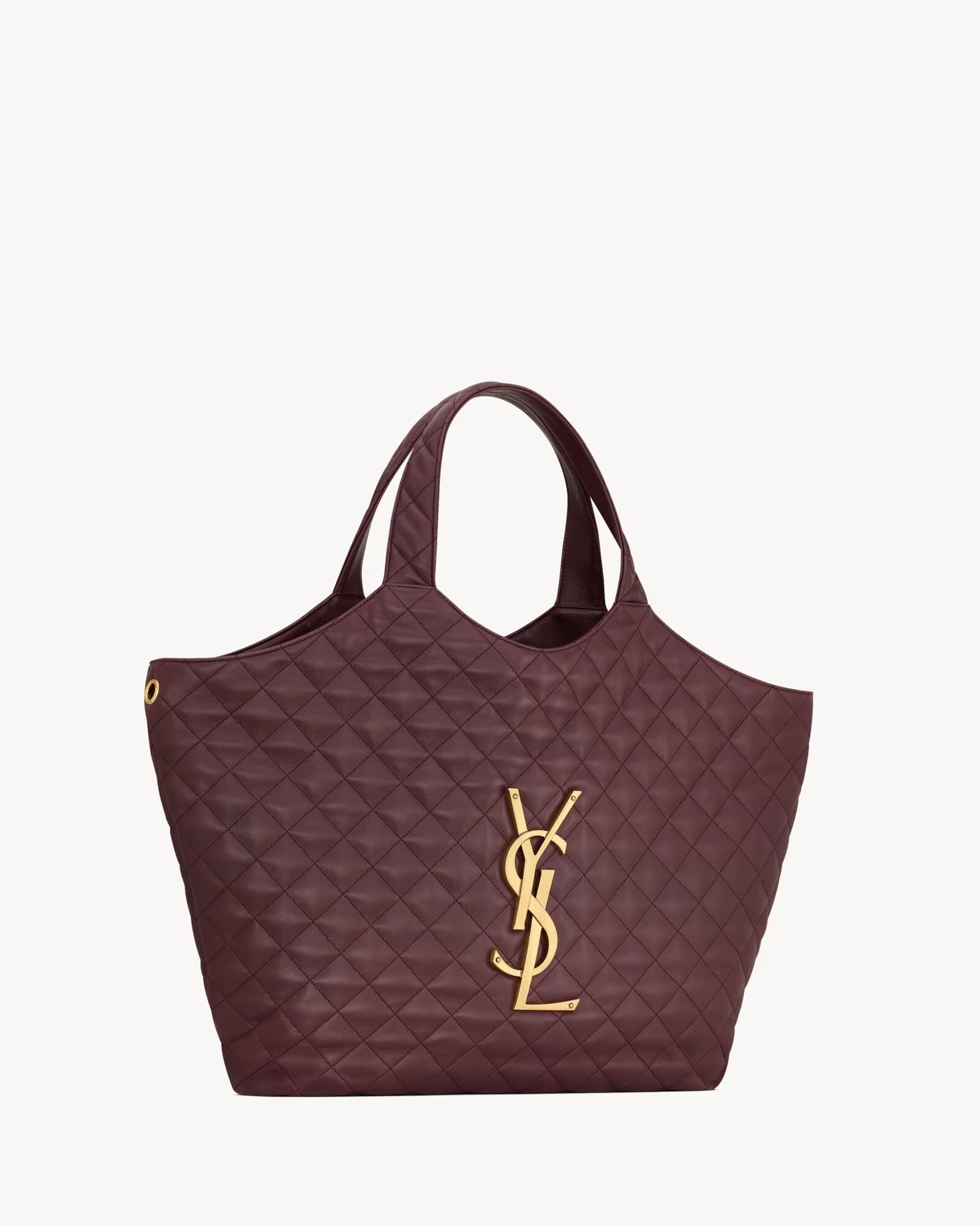 YSL Icare Large In Quilted Nappa