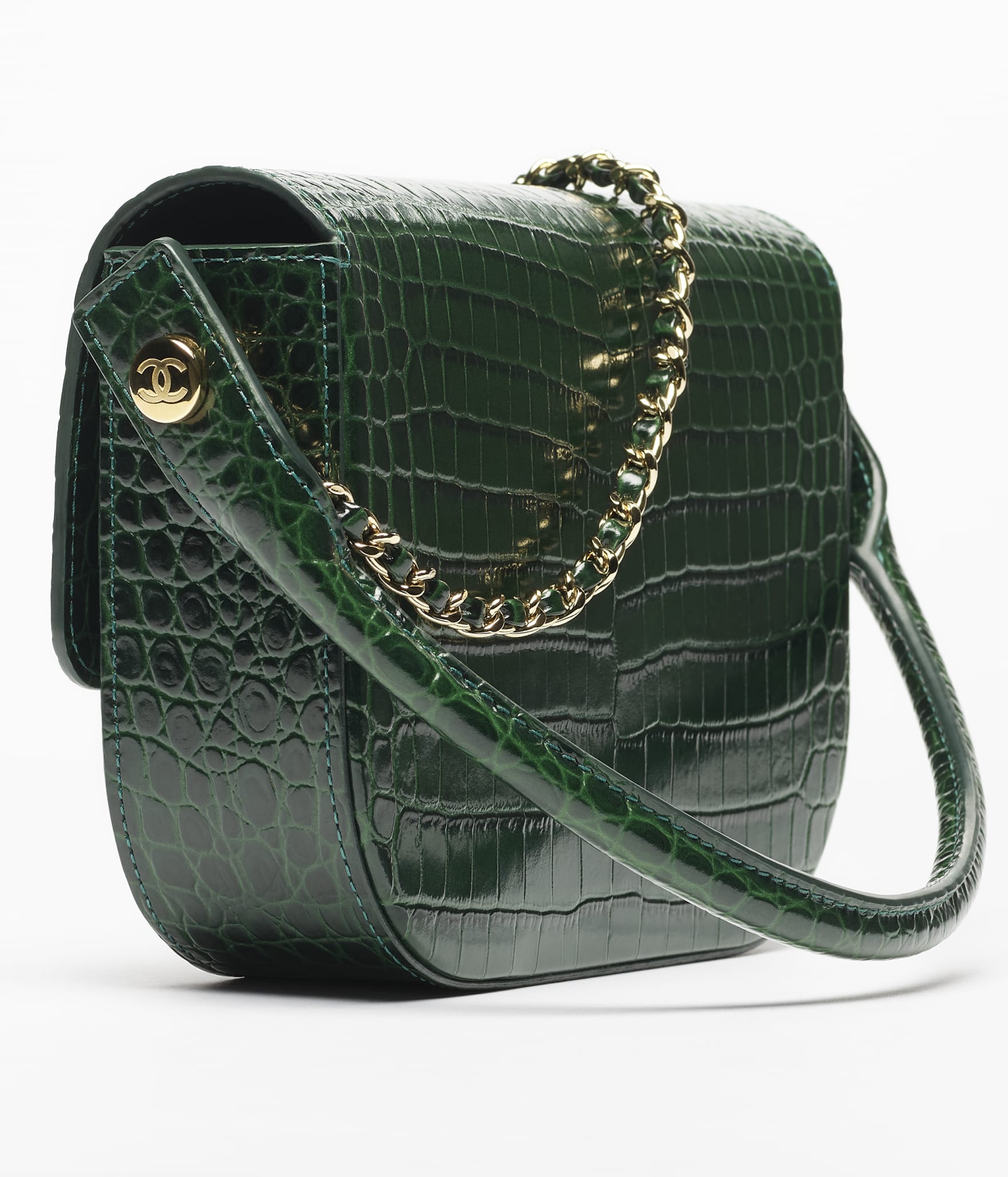 Chanel Kelly Handbag

Crocodile Embossed Calfskin Leather