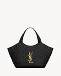 YSL Icare Medium In Quilted Nappa