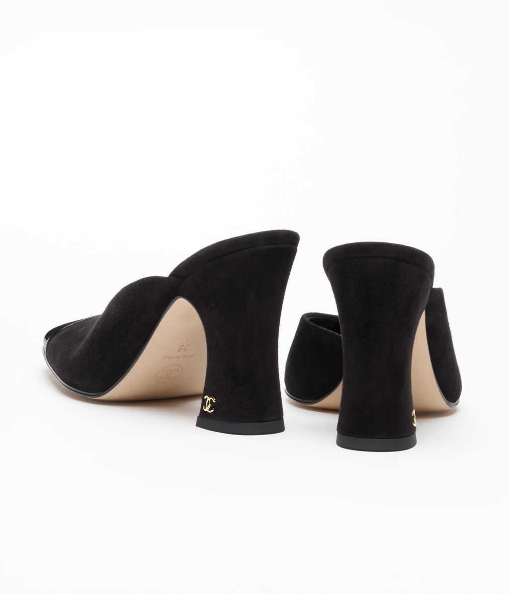 CHANEL Cap-Toe Mules

Color: Black