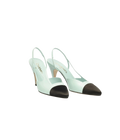 Chanel Cap-Toe Slingbacks

Color: Light Blue/Black
