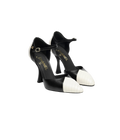 CHANEL Two-Tone Mary Jane Pumps

Black/White