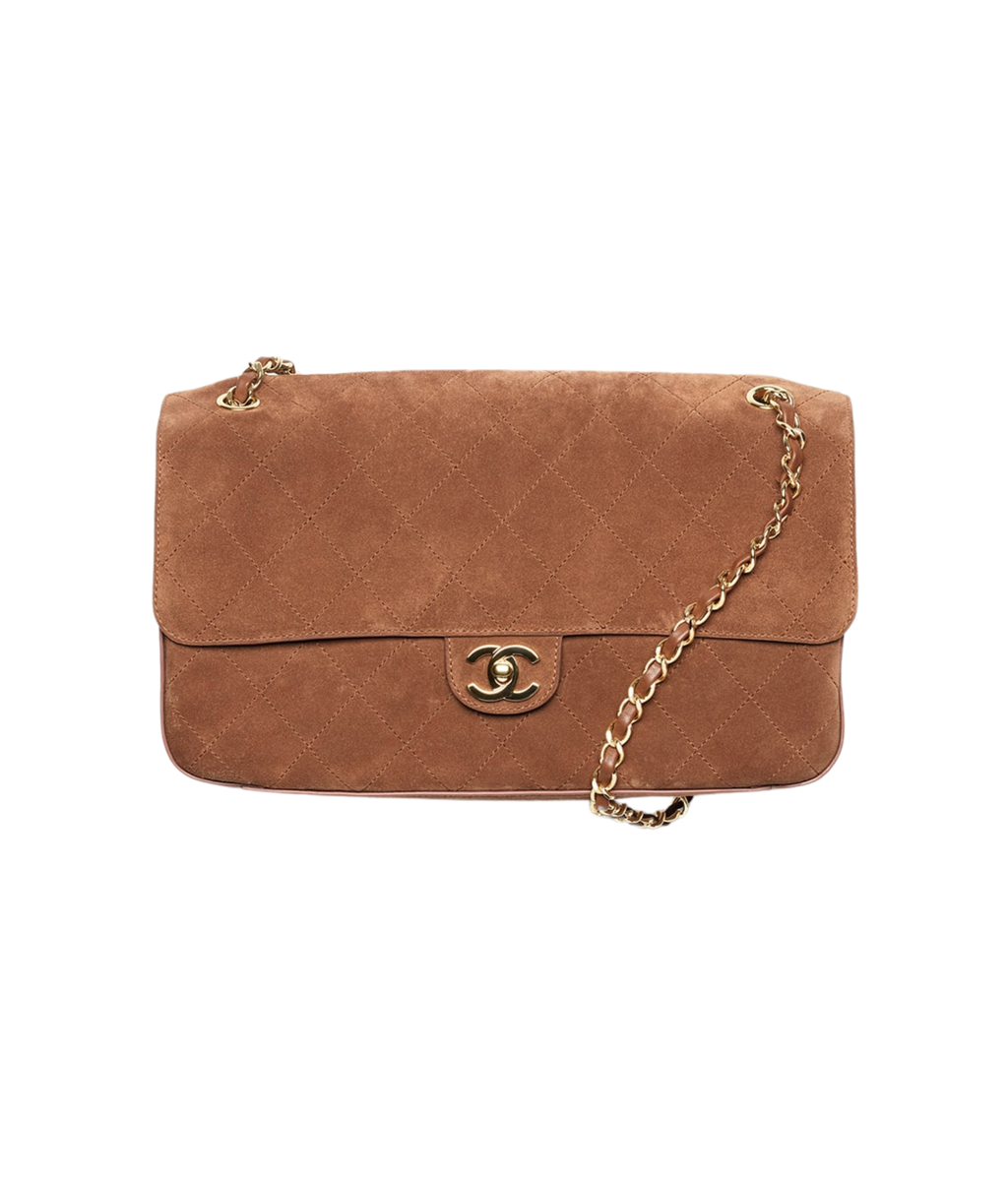 Chanel Classic Flap Maxi

Ante acolchado (Suede) – Camel
