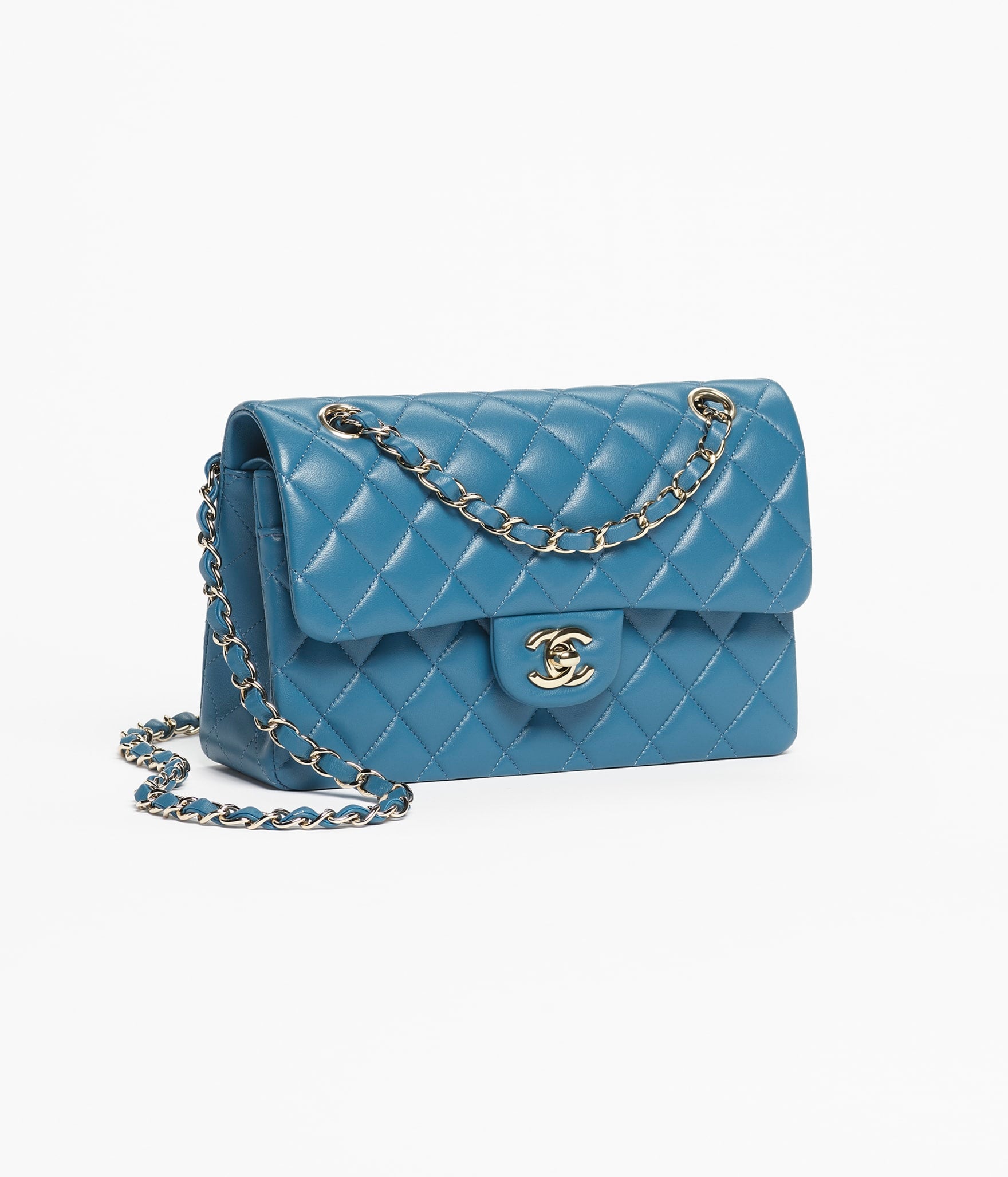 Chanel Small Classic Handbag

Lambskin Leather