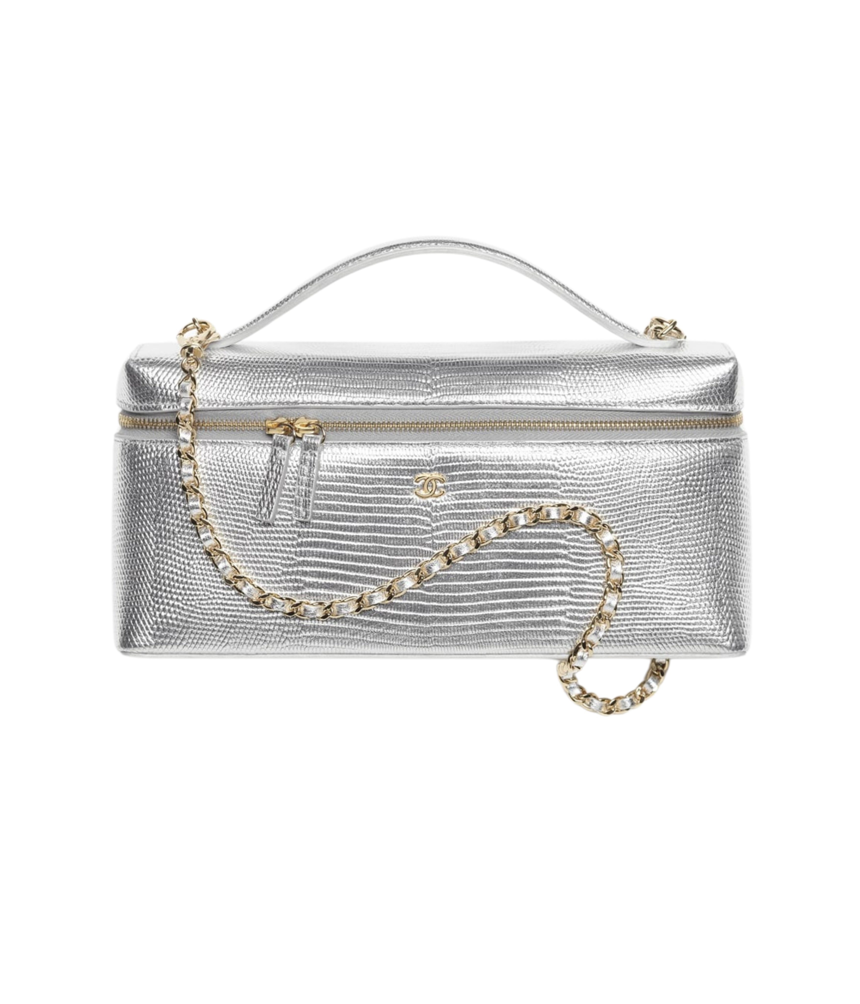 Chanel Vanity Case

Piel de lagarto metálica