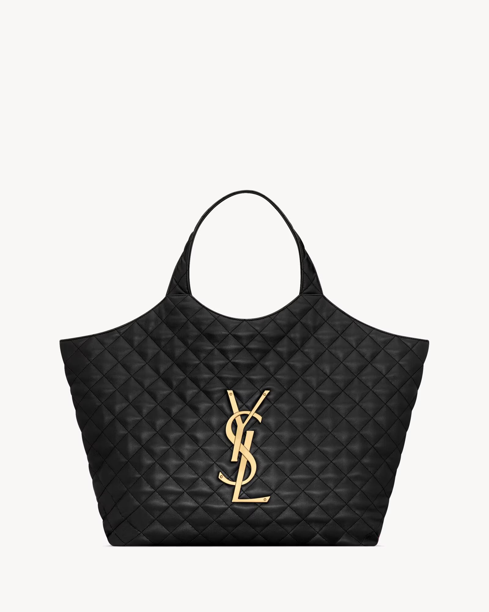 YSL Icare Large In Quilted Nappa