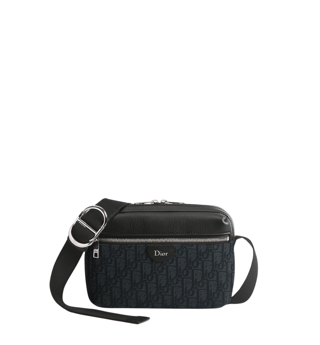 Dior Rider Zipped Messenger
Bag Color: Black Oblique