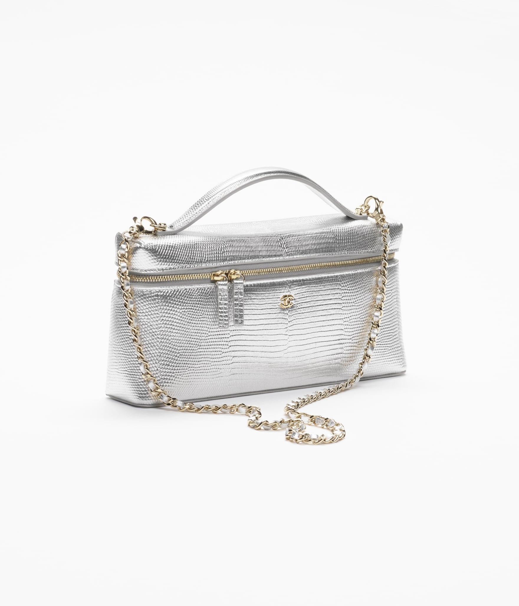 Chanel Vanity Case

Piel de lagarto metálica
