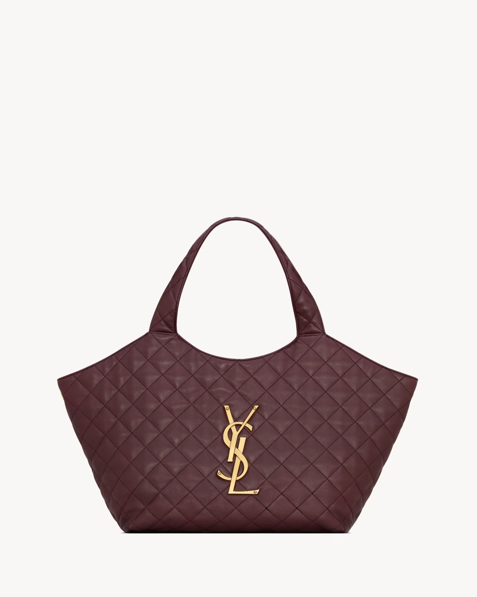 YSL Icare Medium In Quilted Nappa