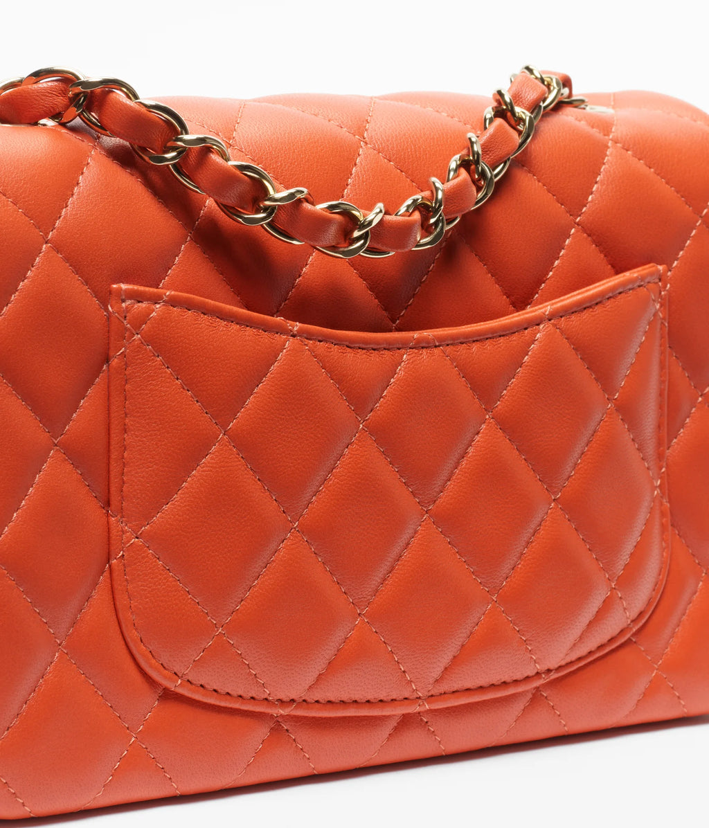 Chanel Mini Classic Flap Bag

Lambskin Leather