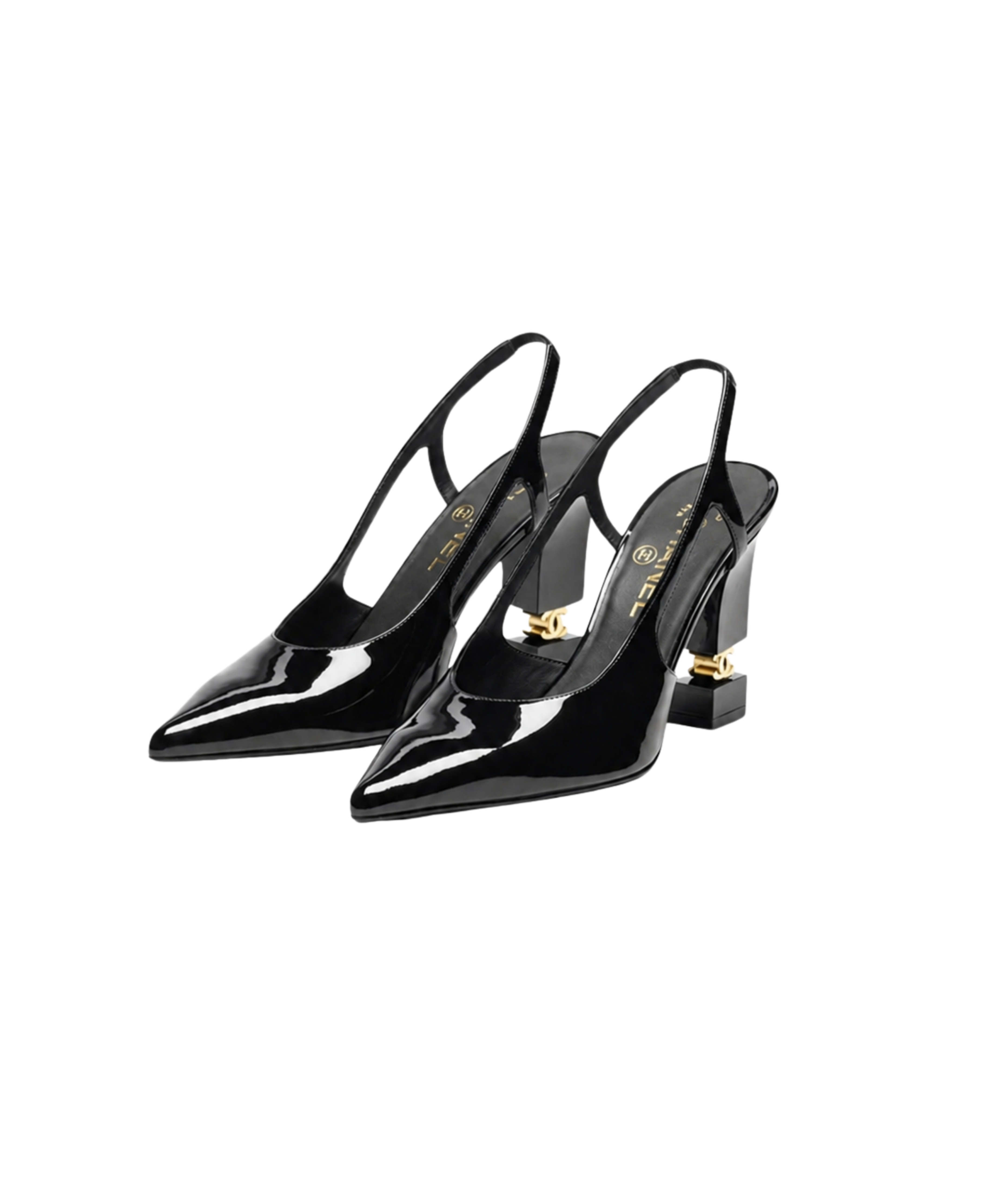 Chanel CC Slingbacks

Color: Black