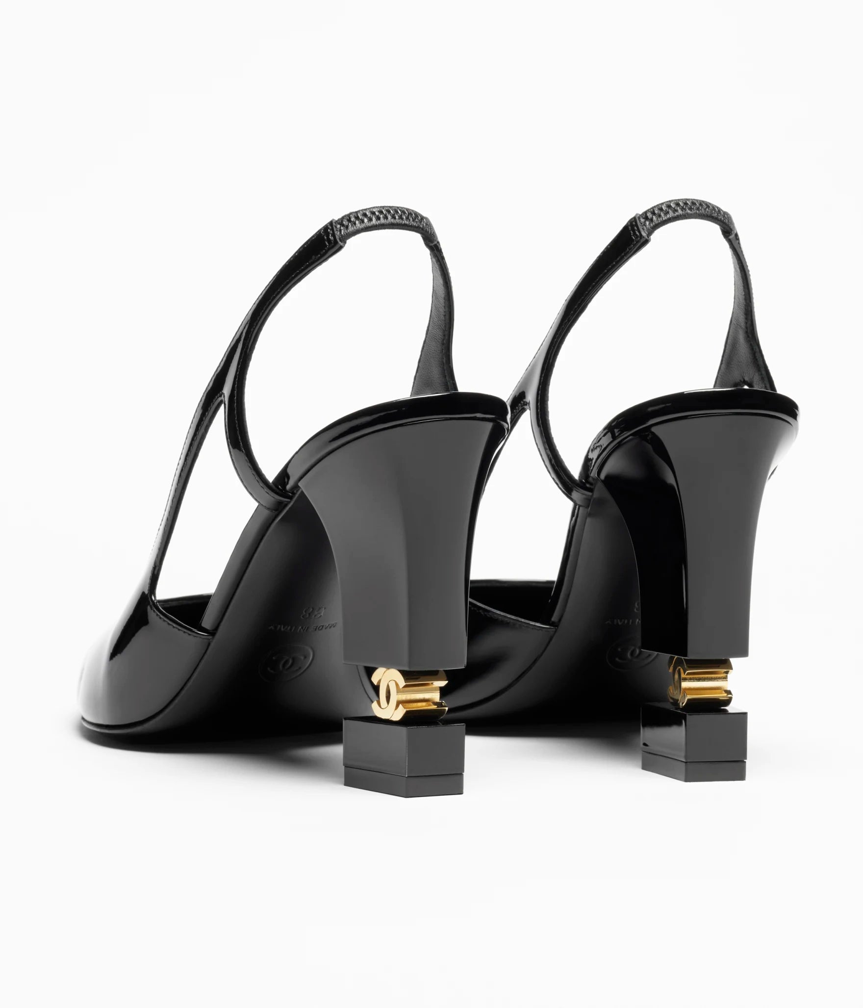Chanel CC Slingbacks

Color: Black