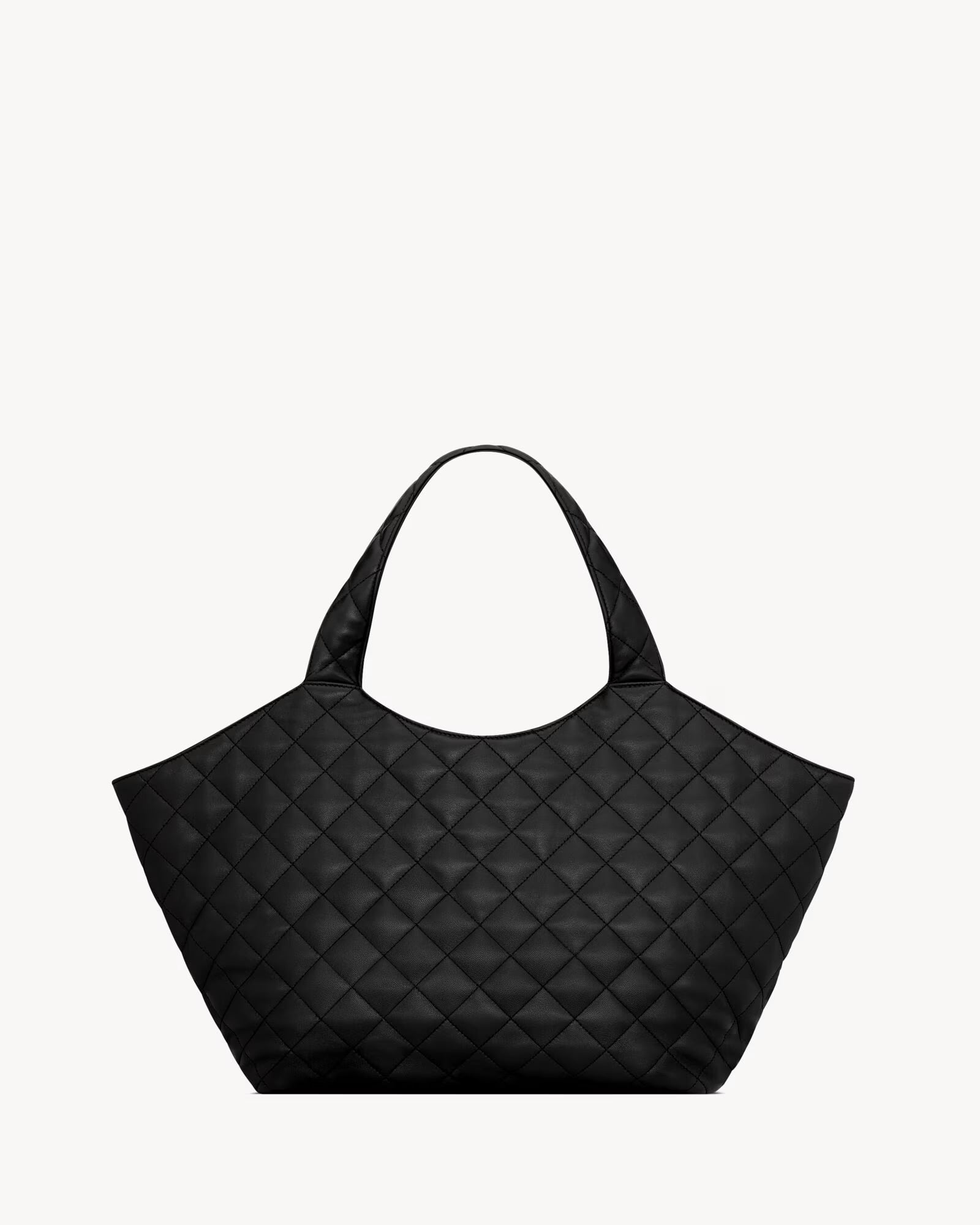 YSL Icare Medium In Quilted Nappa