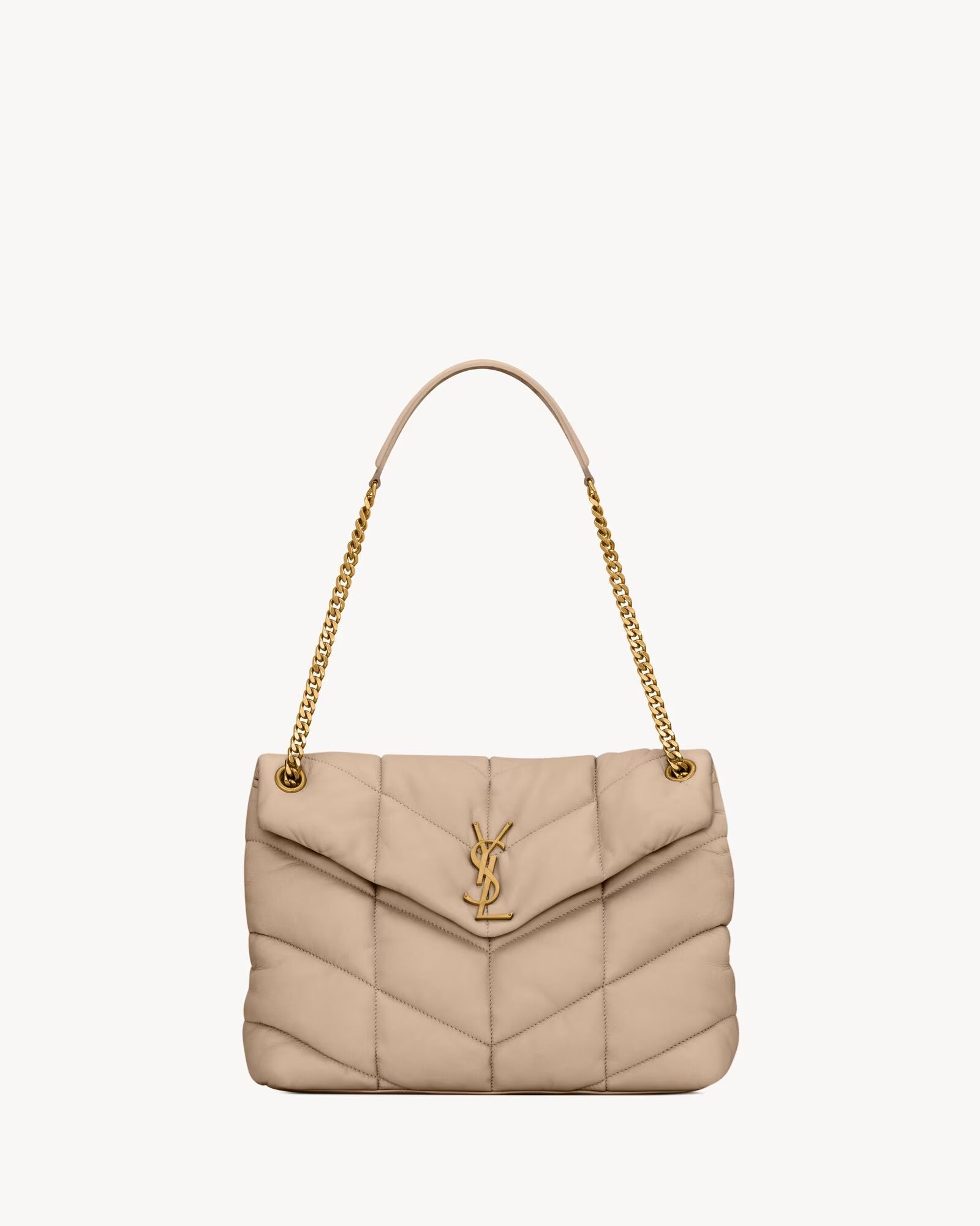 YSL Puffer Médium in Lambskin