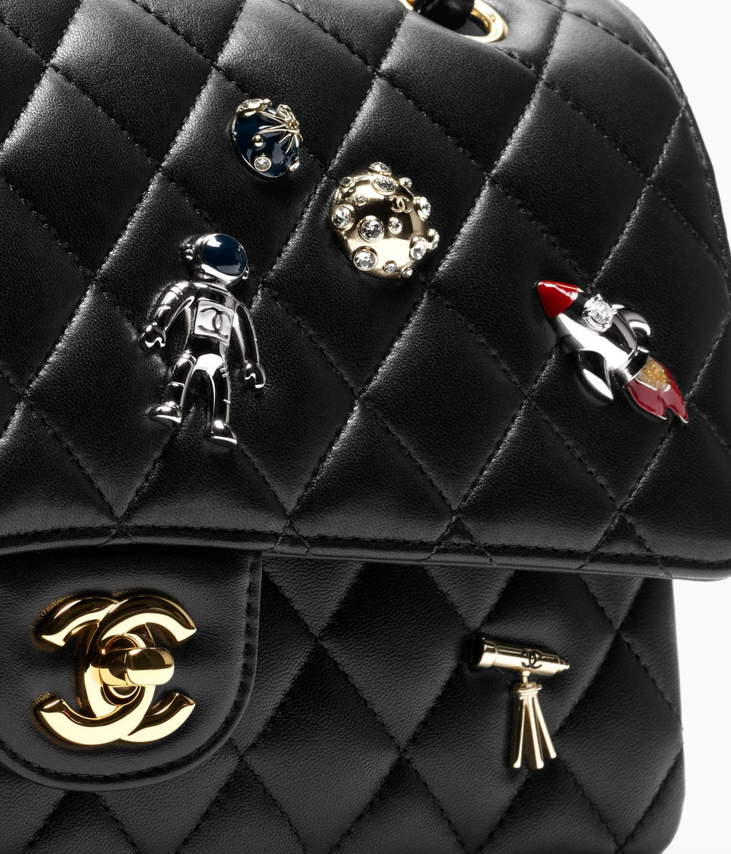 Chanel Classic 11.12 Handbag

Lambskin Leather with Embellishments