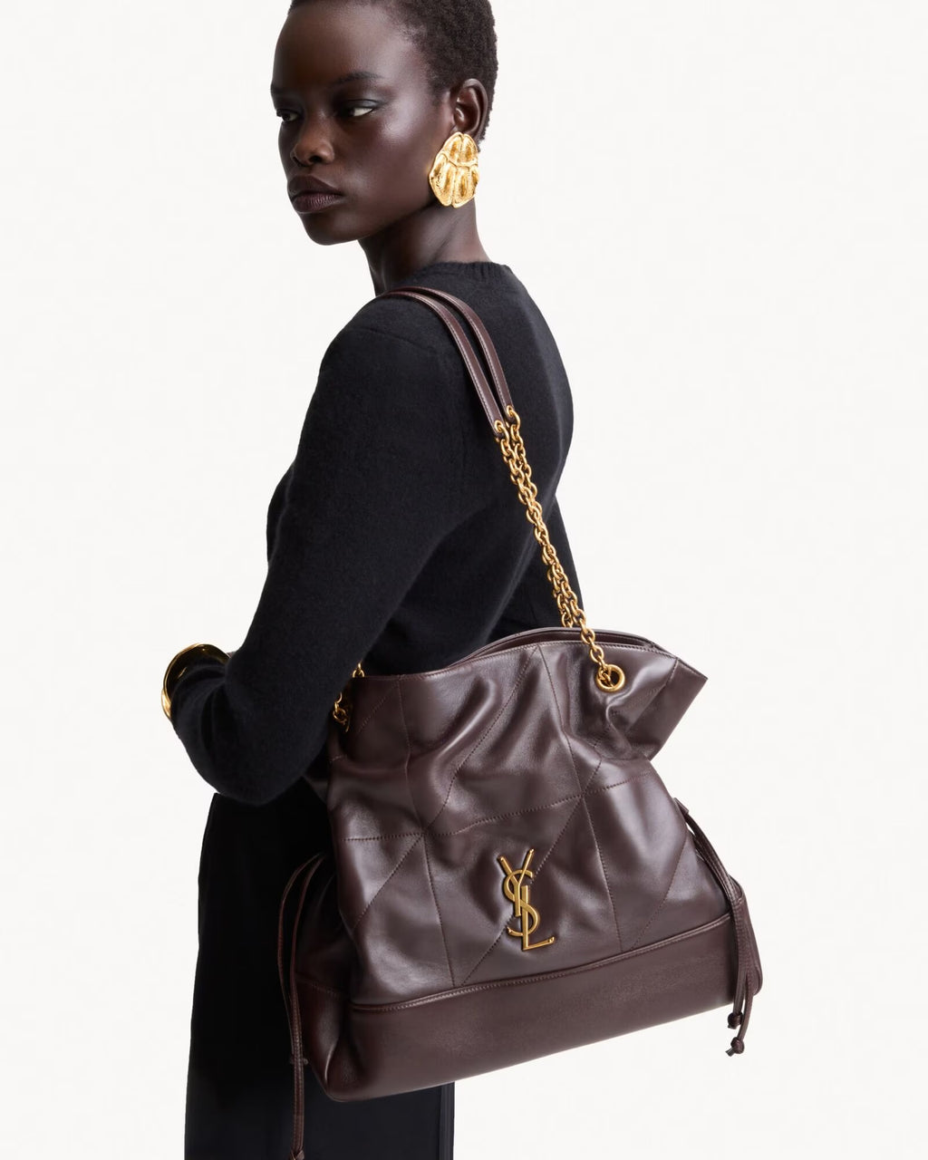 YSL Jamie Drawstring Shoulder Bag