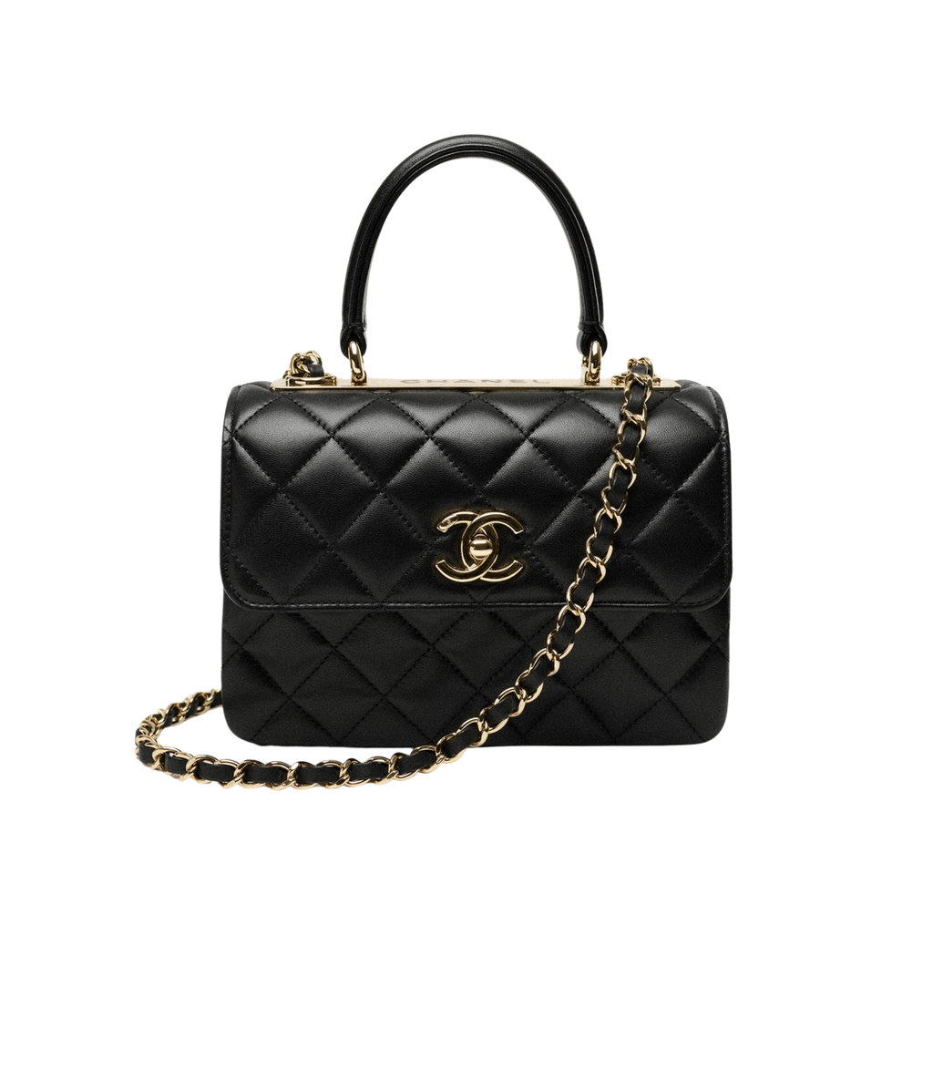 Chanel Mini Kelly Top Handle
Lambskin Leather