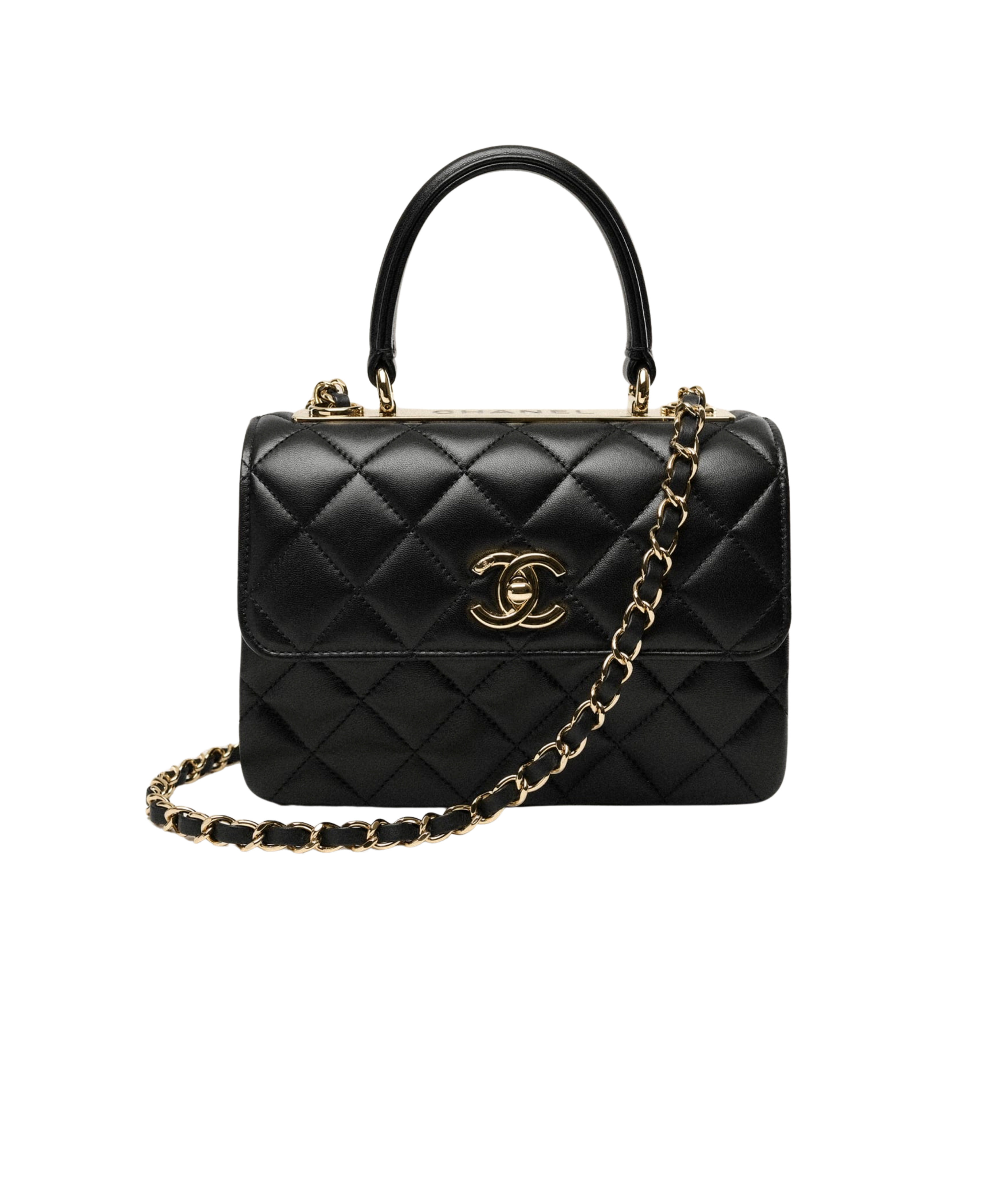 Chanel Mini Kelly Top Handle
Lambskin Leather