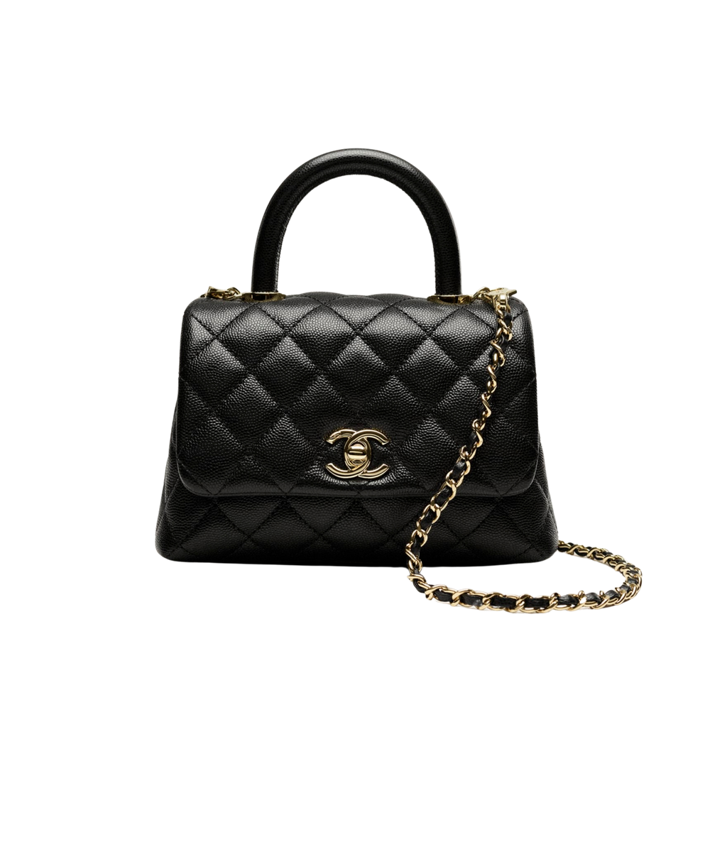 Chanel Coco Handle Small
Caviar Leather