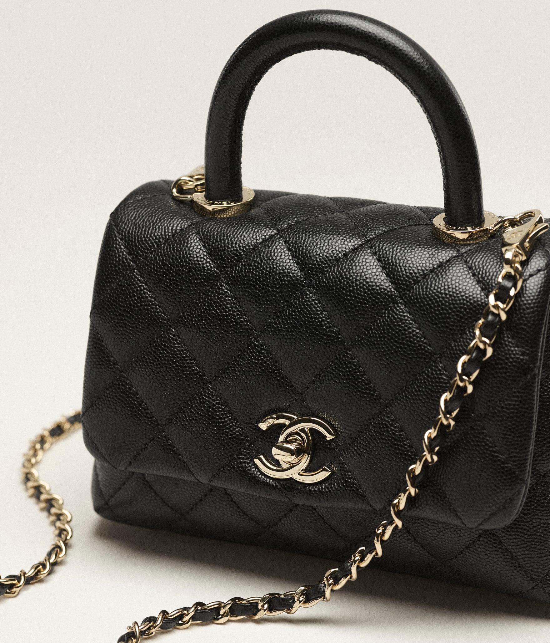Chanel Coco Handle Small
Caviar Leather