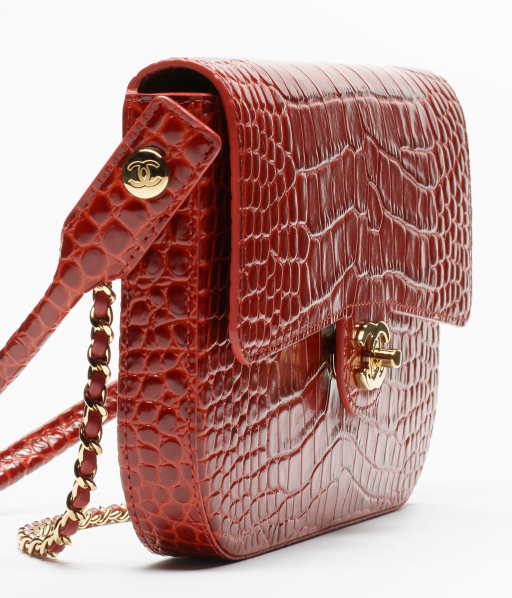 Chanel Kelly Handbag

Crocodile Embossed Calfskin Leather