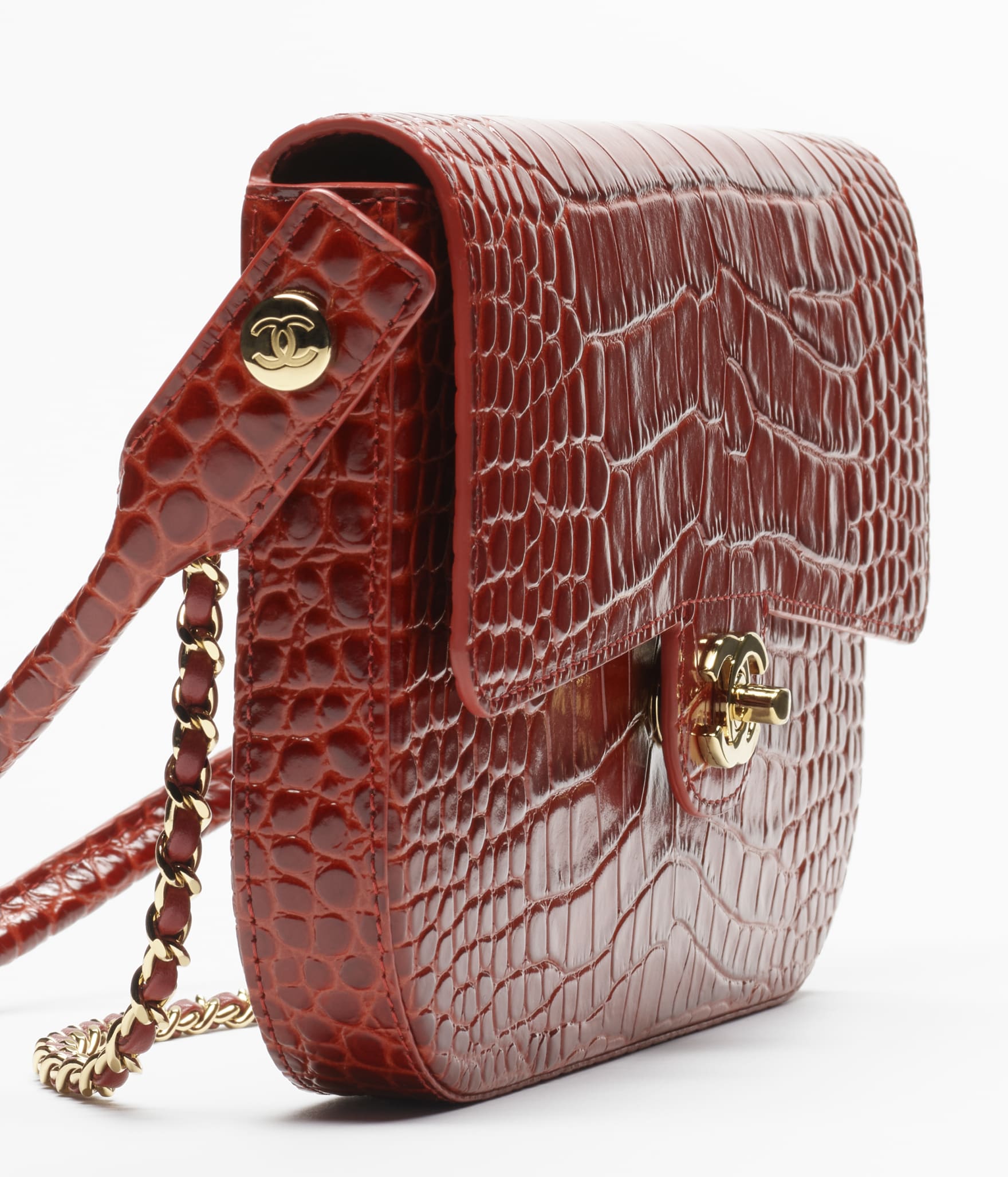 Chanel Kelly Handbag

Crocodile Embossed Calfskin Leather