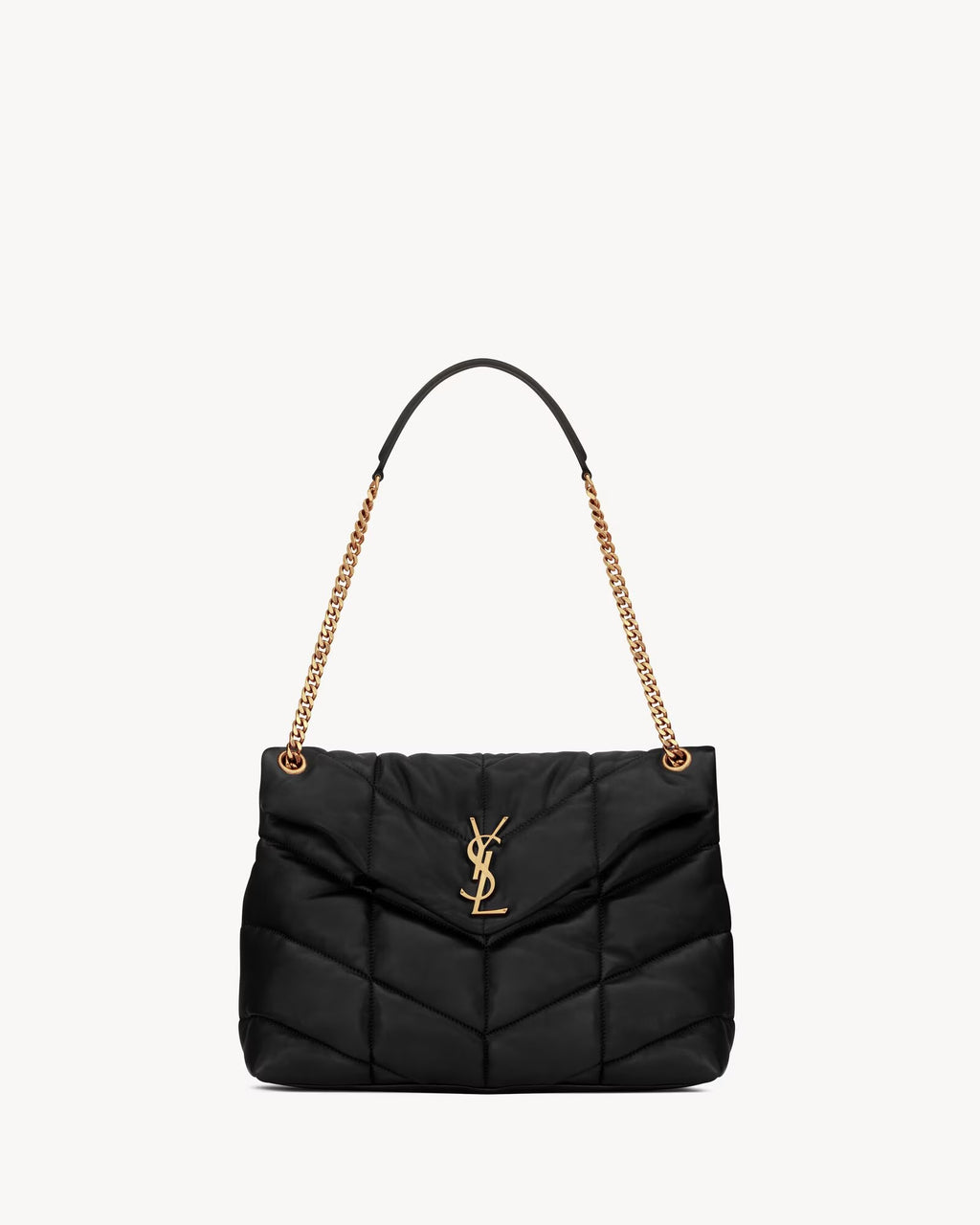 YSL Puffer Médium in Lambskin