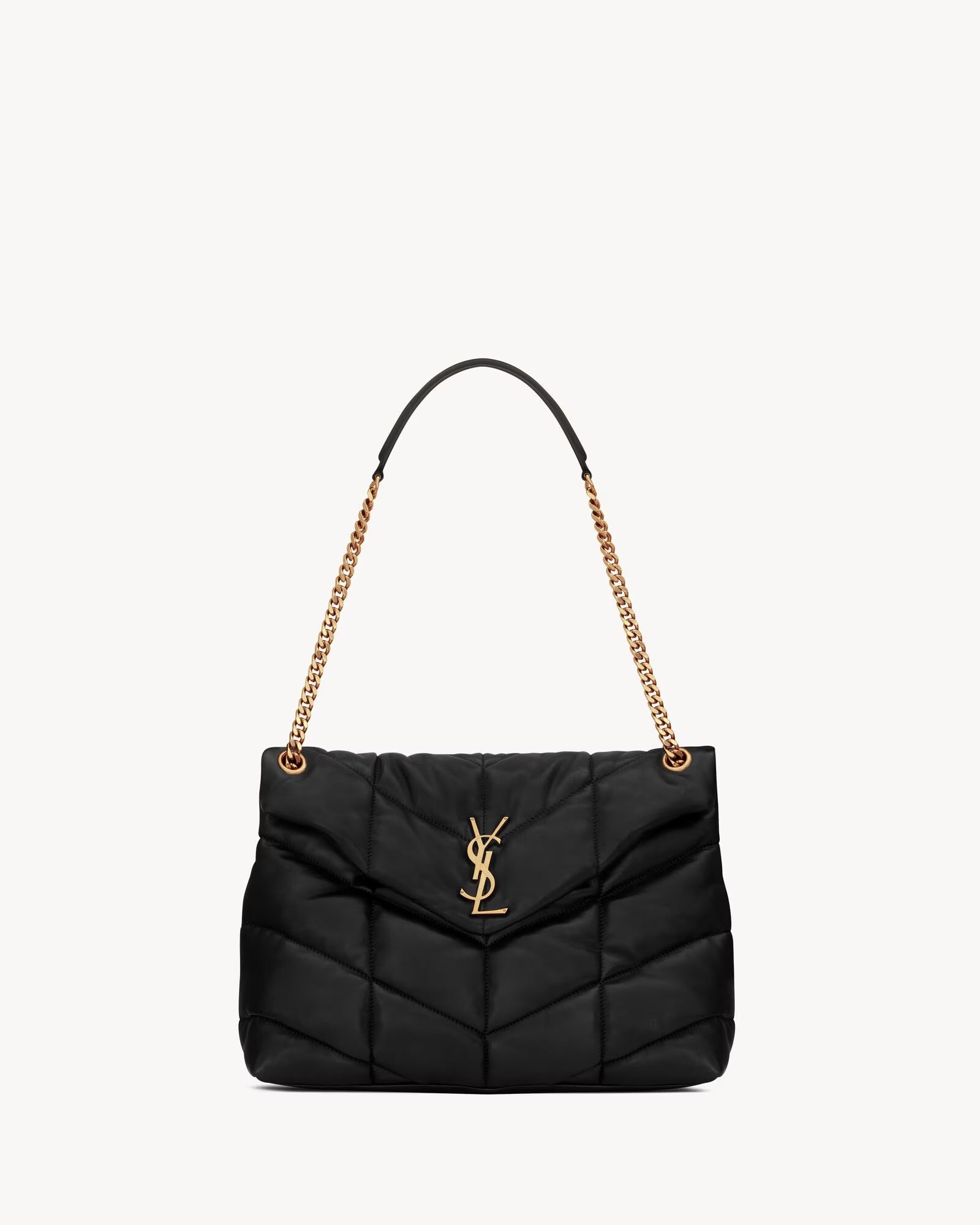 YSL Puffer Médium in Lambskin