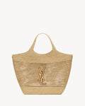 YSL Raffia Tote Large